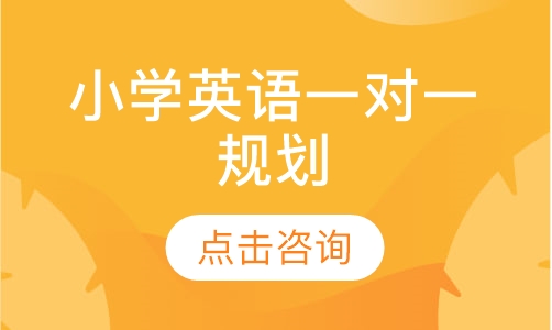 小学英语一对一规划