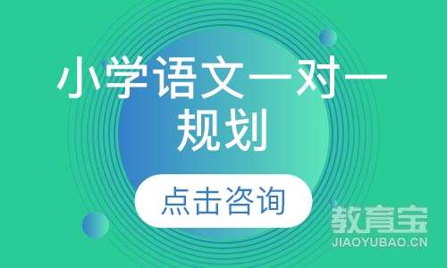 小学语文一对一规划
